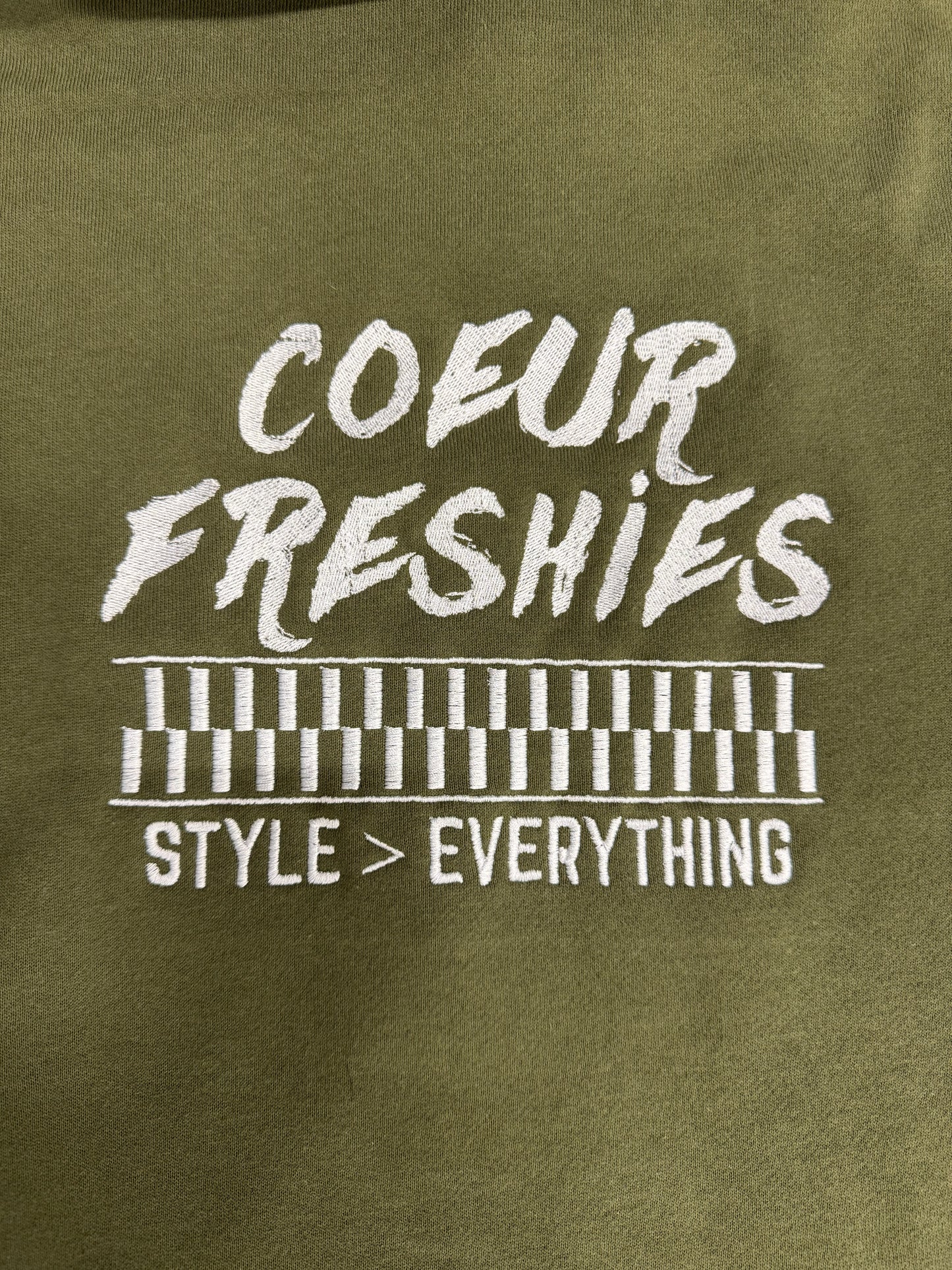 Thick Hoodie CF / Style is Greater Than Everything!