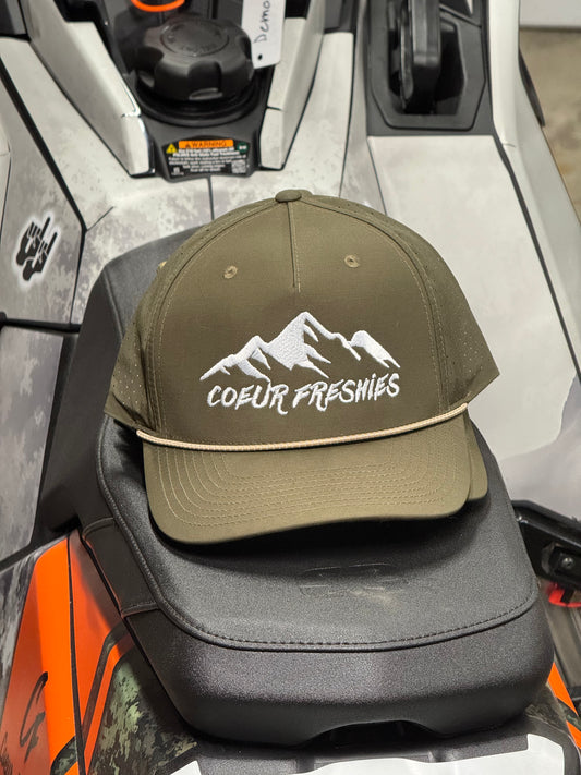 Rope Style Round Bill Coeur Freshies Hat