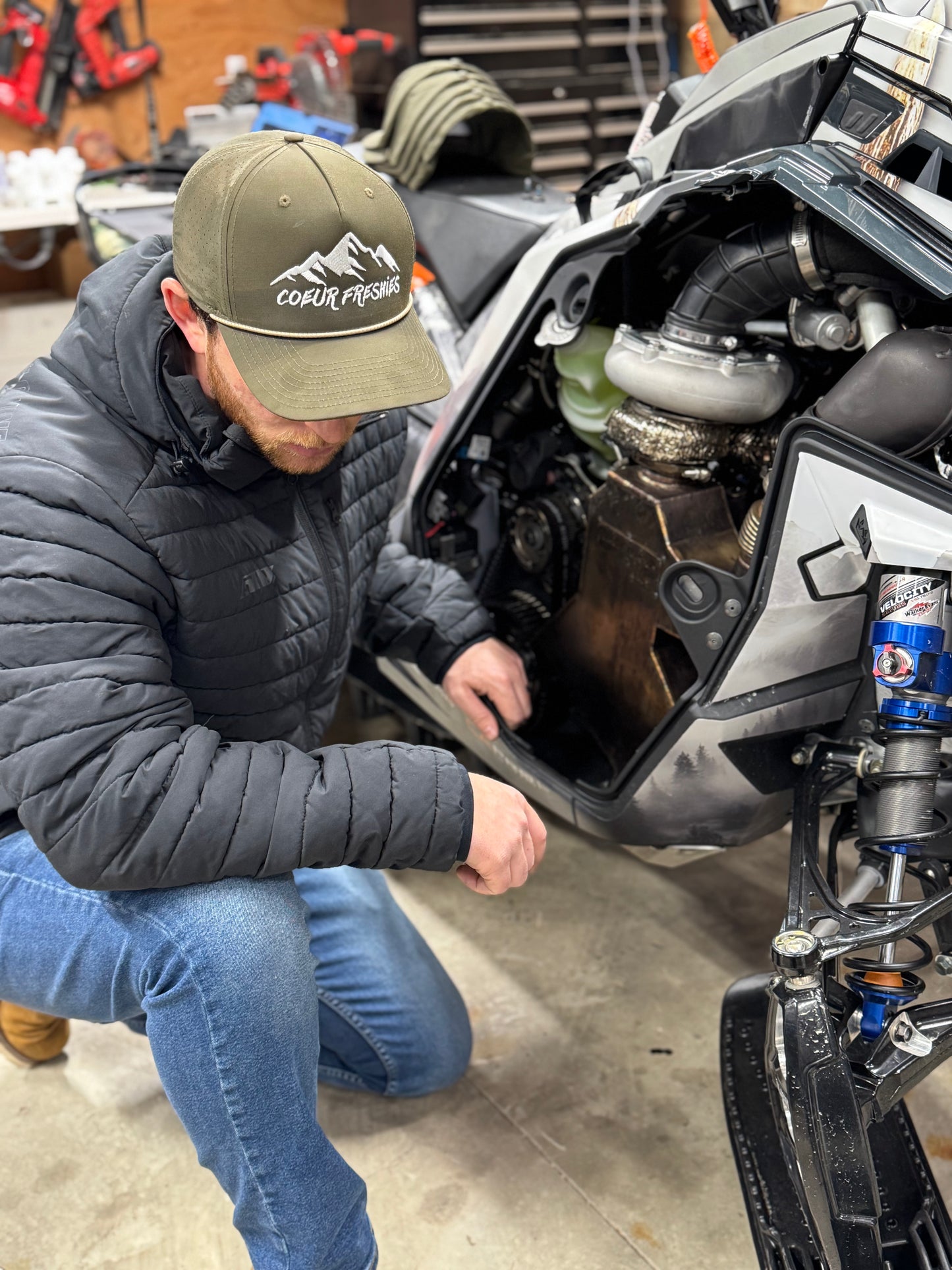 Rope Style Round Bill Coeur Freshies Hat