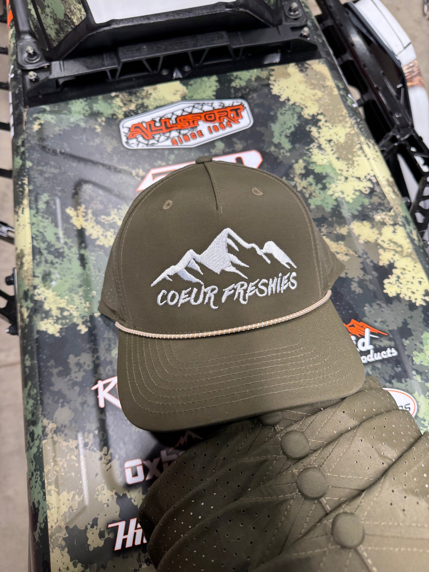 Rope Style Round Bill Coeur Freshies Hat