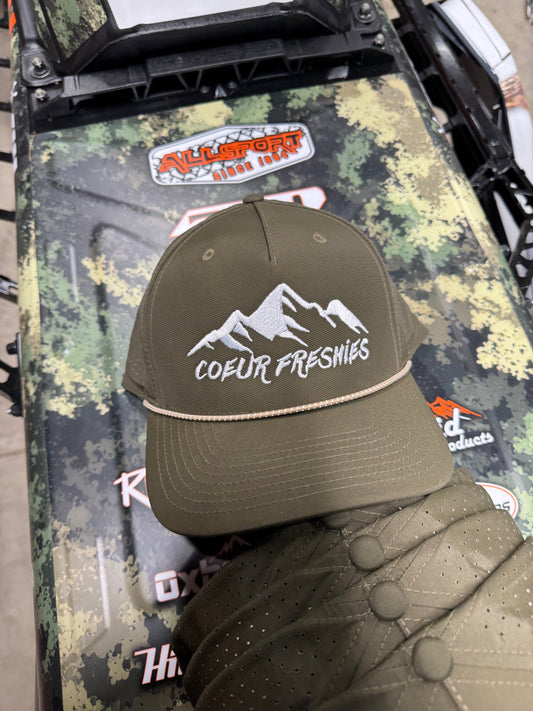 Rope Style Round Bill Coeur Freshies Hat