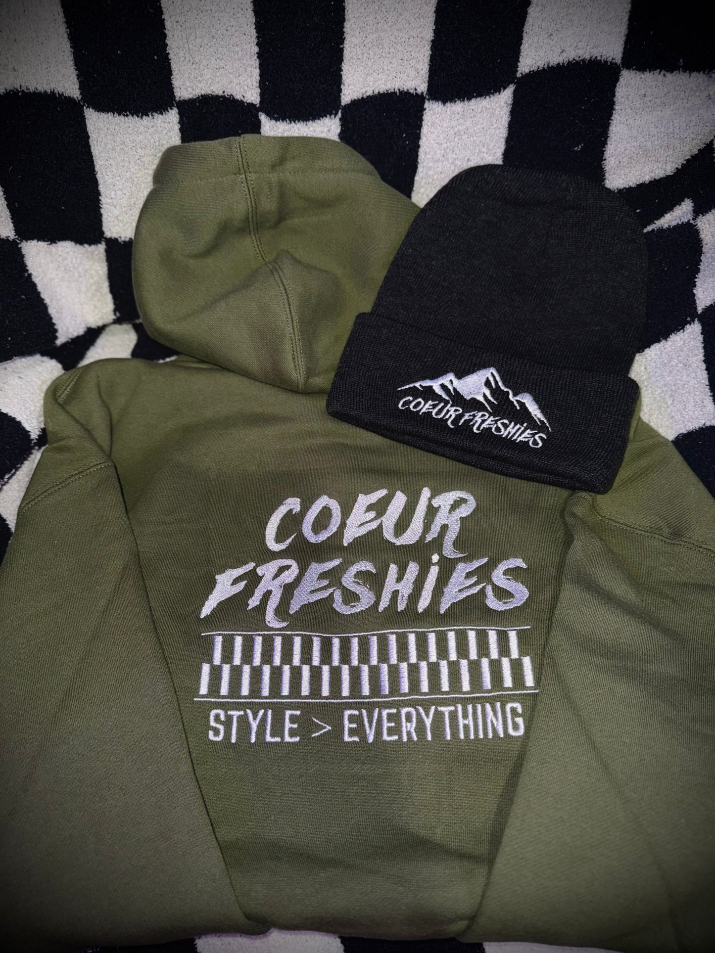 Thick Hoodie CF / Style is Greater Than Everything!